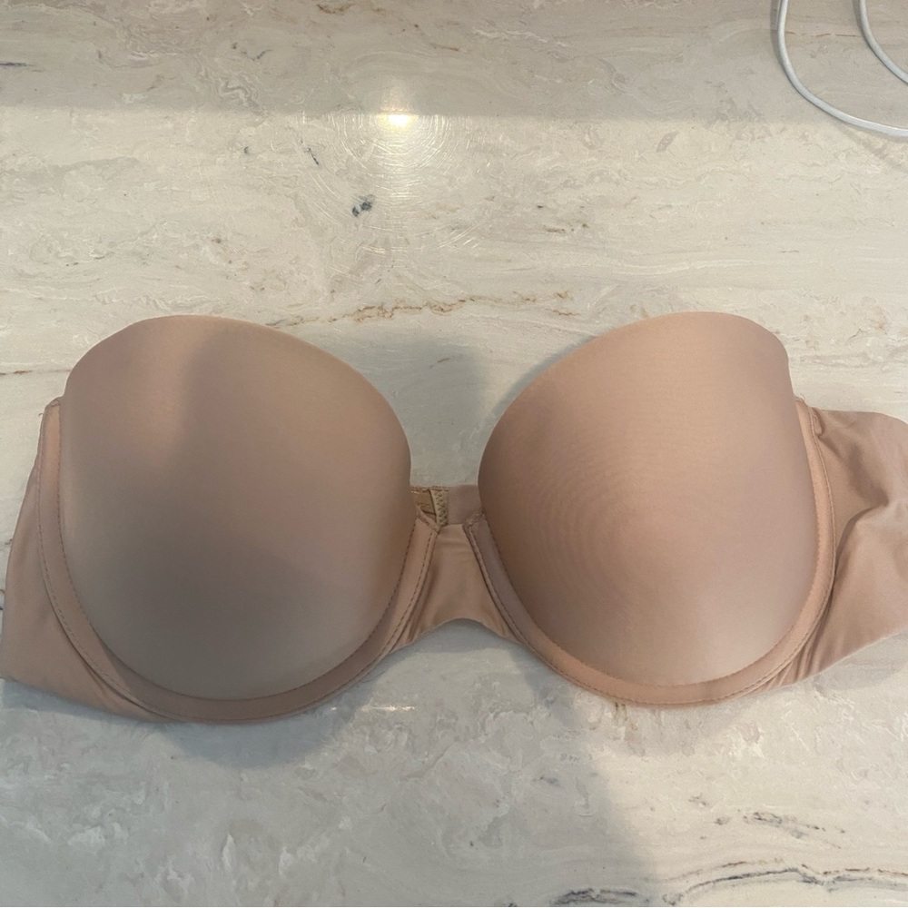 Victoria's Secret Light Beige Strapless Bra